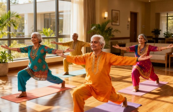 Active Living in Indian Senior Homes