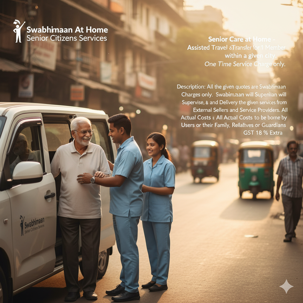 Senior Care At Home – Assisted Travel & Tourism Planning for 2 Members