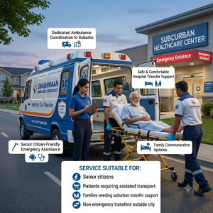 Swabhimaan Ambulance Assistance to City Suburb – Senior Citizen & Patient Transfer Service