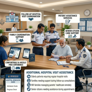 Swabhimaan Additional Hospital Visit Assistance – Patient & Senior Citizen Hospital Support Service